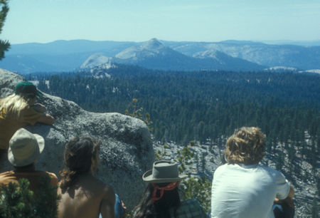The route to Mount Starr King - Yosemite National Park - Aug 1973