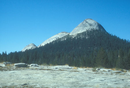 Mount Starr King from near camp - Yosemite National Park - Sep 1973