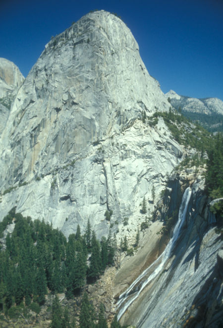 Liberty Cap, Nevada Falls - Yosemite National Park - Sep 1973