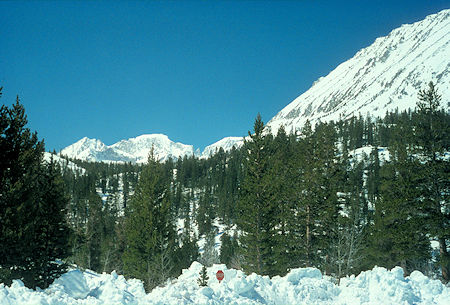 Bear Creek Spire and more from Rock Creek Lake - 1995