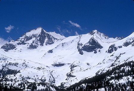 Bear Creek Spire from Crankcase Hill - 1995