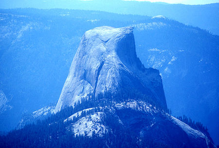 Half Dome from Clouds Rest - Yosemite National Park - 27 Sep 1975