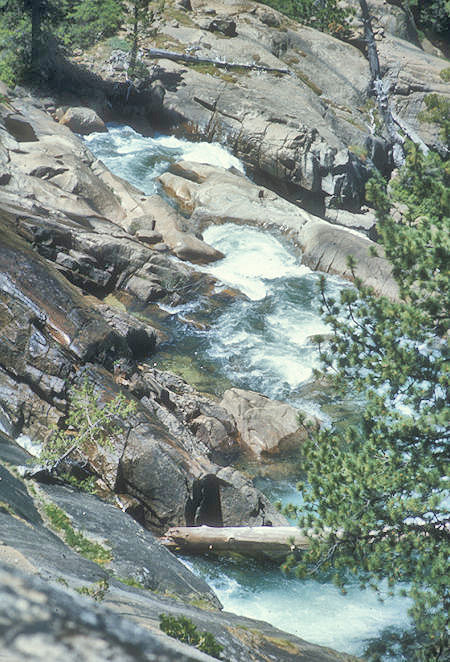 Lower Waterwheel Falls - Yosemite National Park - 07 Jul 1973