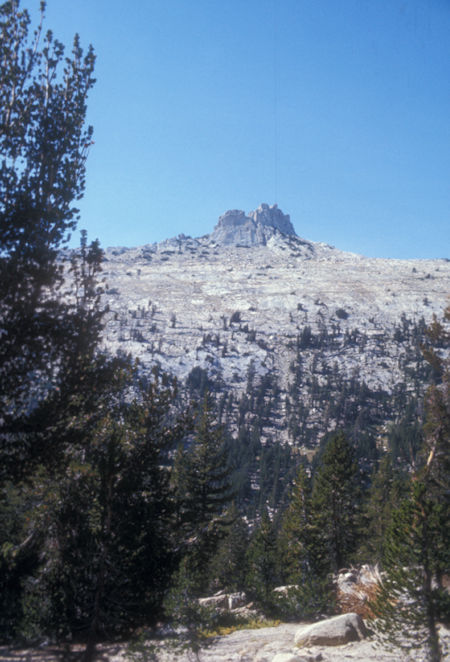 Peak near head of Echo Creek - Yosemite National Park - Oct 1975
