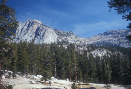 East of trail below Nelson Lake - Yosemite National Park - Oct 1975