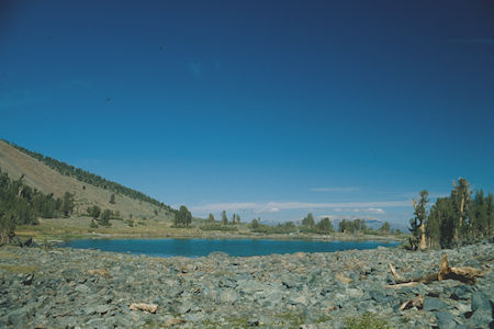 Pond below Hunewill Lake - Hoover Wilderness 1980