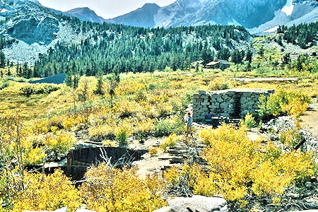 Lundy Mine at Crystal Lake - Hoover Wilderness 1980