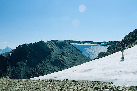 Cliffs near Dore Pass - Hoover Wilderness 1980