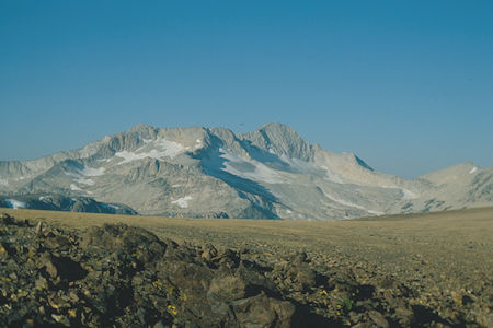 Mt. Conness over Dore Pass - Hoover Wilderness 1980