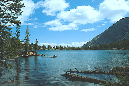 View east over Green Lake - Hoover Wilderness 1982