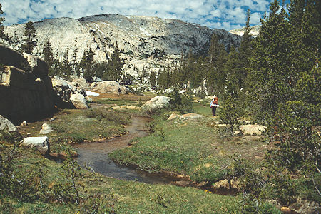 Below Peeler Lake - Yosemite National Park Wilderness 1990