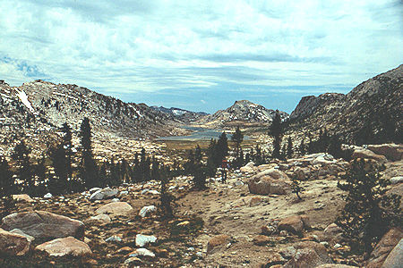 Descending to Rock Island Lake - Yosemite National Park Wilderness 1990
