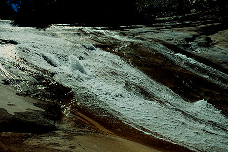 Cascade in Lower Slide Canyon - Yosemite National Park 1990
