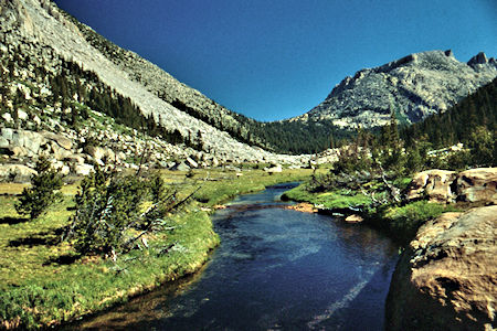 The Slide - Upper Slide Canyon - Yosemite National Park 1990