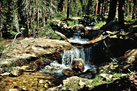 Upper Slide Canyon creek - Yosemite National Park 1990
