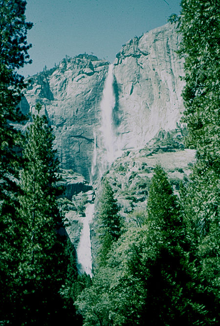 Yosemite Falls - Yosemite National Park Jul 1957