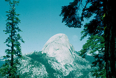 Half Dome from Panorama Cliffs - Yosemite National Park Jul 1957