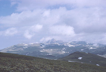 White Mountain Peak from top of Sheep Mountain - White Mountains - Jul 1965