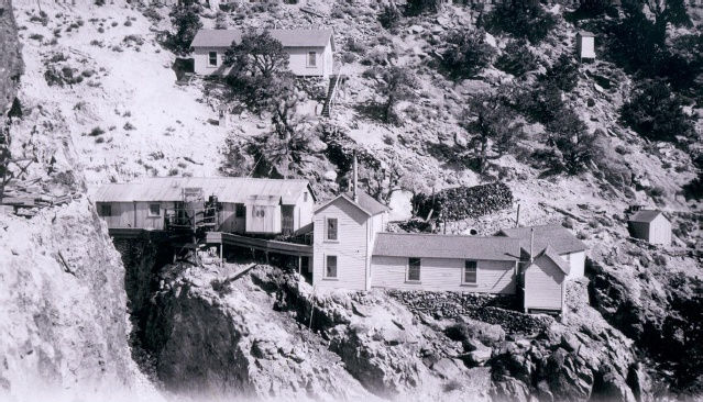 Upper mine camp of the Champion Mine, ca. 1930.