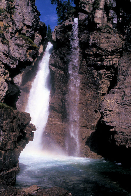 Johnston Canyon Upper Falls, Banff National Park, Alberta