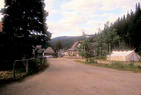 Street scene, Barkerville National Historic Park, British Columbia