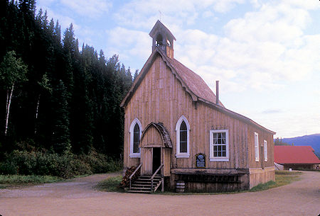 St. Saviour's Anglican Church, Barkerville National Historic Park, British Columbia