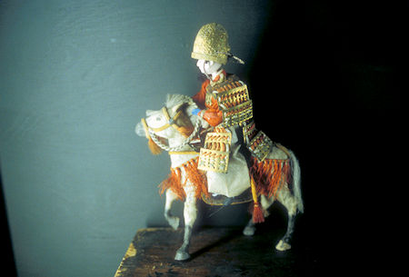 Figurine in Chinese Museum in Chinatown, Barkerville National Historic Park, British Columbia