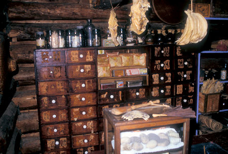 Sing Kee Herbals Store, in Chinatown, Barkerville National Historic Park, British Columbia