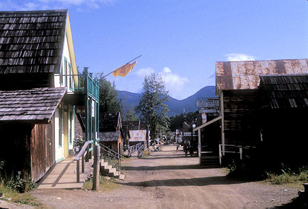 Street scene in Chinatown, Barkerville National Historic Park, British Columbia