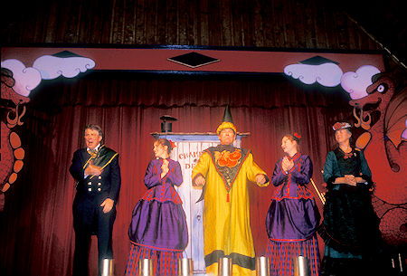 Show cast in Theatre in Barkerville National Historic Park, British Columbia