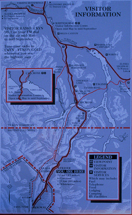 Fraser area map, British Columbia