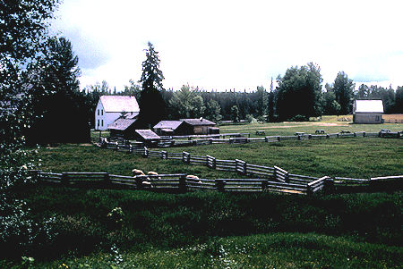 Huble Homestead near Prince George, British Columbia