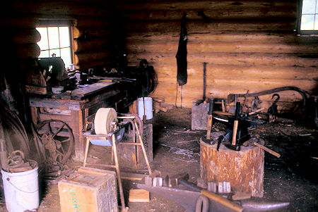 Blacksmith Shop, Huble Homestead near Prince George, British Columbia