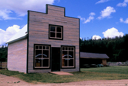 General Store, Huble Homestead near Prince George, British Columbia