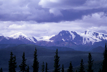 View from Icefield Ranges viewpoint, Kluane National Park, Yukon Territory