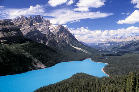 Peyto Lake, Icefields Parkway, Banff National Park, Canada