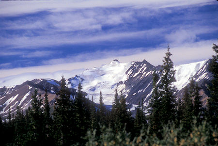 View at Kluane Lake, Yukon Territory