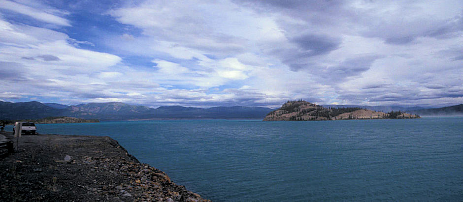 Kluane Lake, Yukon Territory (Stitched)