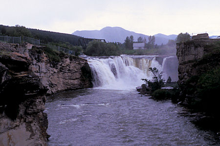 Lundbreck Falls, Crowsnest area, Alberta