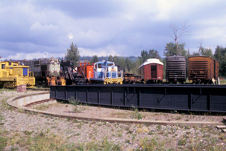Turntable, Prince George Railroad Museum, British Columbia