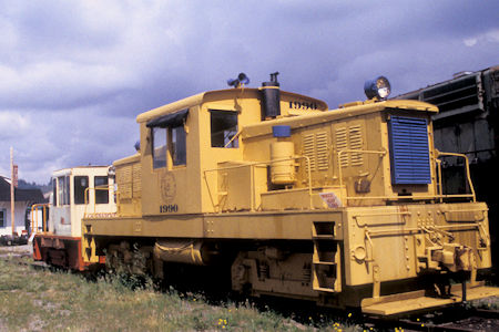 Switch Engine, Prince George Railroad Museum, British Columbia