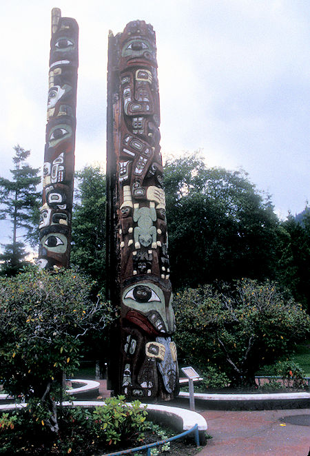 Totem Poles in Prince Rupert, British Columbia