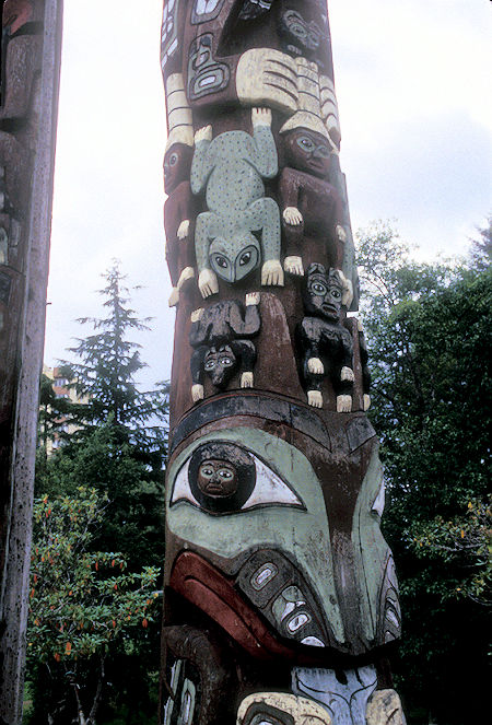 Totem Pole in Prince Rupert, British Columbia