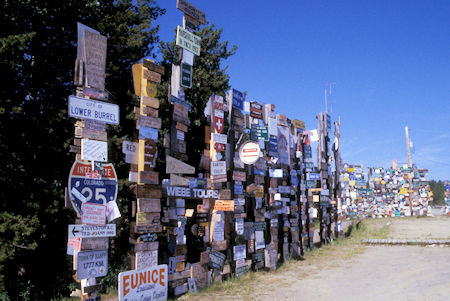 Signpost Forest 1998, Watson Lake, Yukon Territory