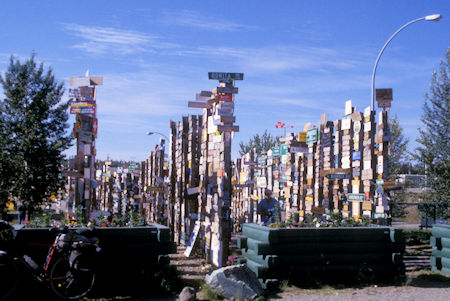 Signpost Forest 1998, Watson Lake, Yukon Territory