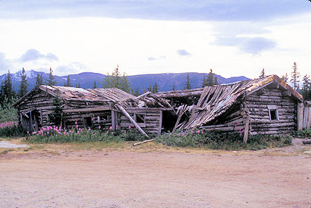 Silver City ghost town, Kluane Lake, Yukon Territory
