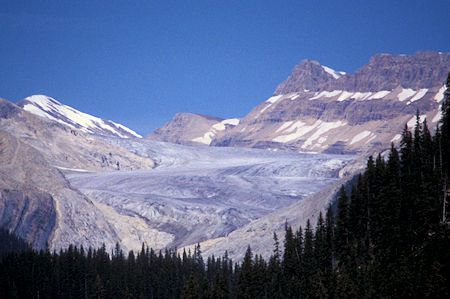 Glacier at head of Yoho Valley, Canada