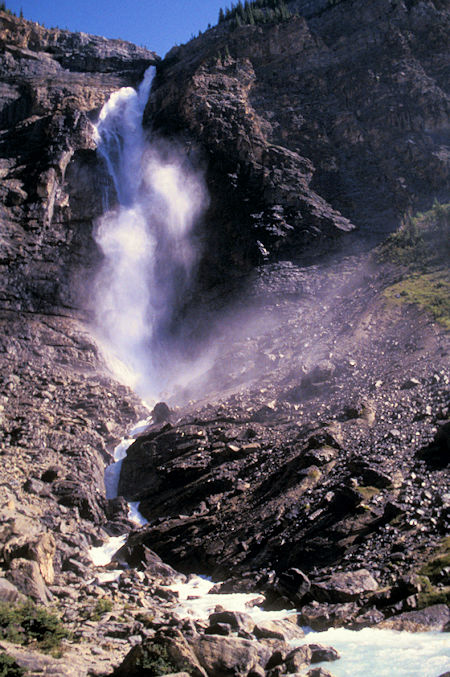 Takakkaw Falls, one of tallest in Canada