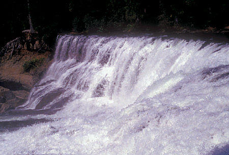 Dawson Falls 59' drop, 299' wide, Wells-Gray Provincial Park, British Columbia