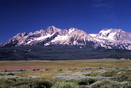 Sawtooth Mountains near Stanley, Idaho